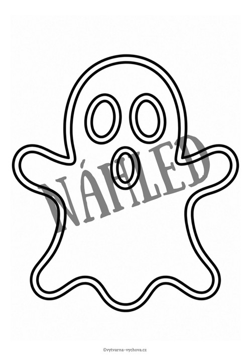 Halloween - šablony pro modelínu (PDF k tisku) — foto 2