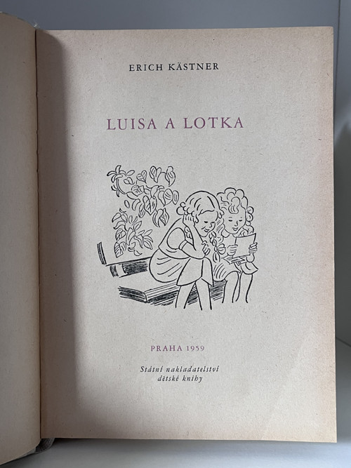 Luisa a Lotka, Erich Kastner — foto 4