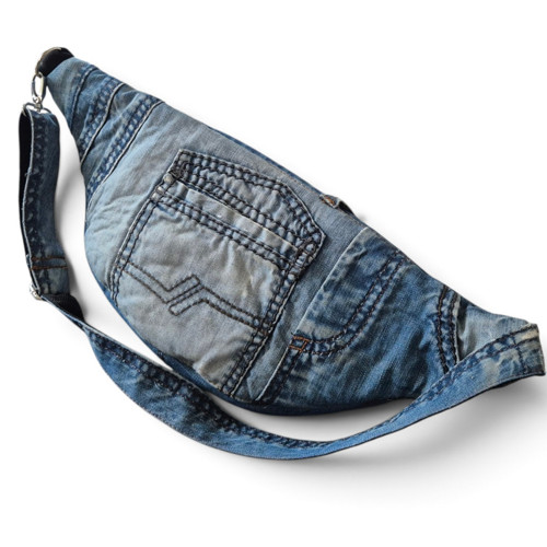 Batoh - ledvinka Denim Rebel — foto 3