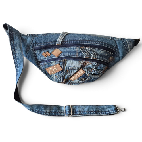 Batoh - ledvinka Denim Rebel — foto 4