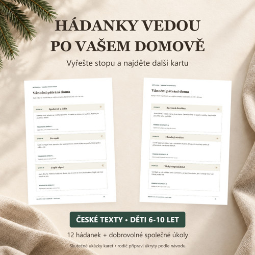 Vánoční pátrání pro děti | 12 stop PDF — foto 2
