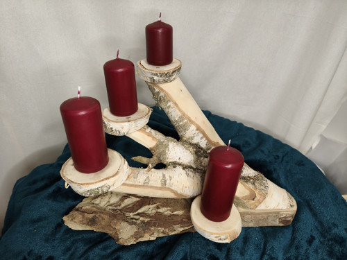 Adventní svícen — foto 3