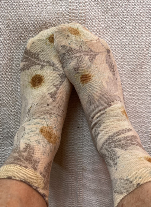 Ponožky ecoprint — foto 4