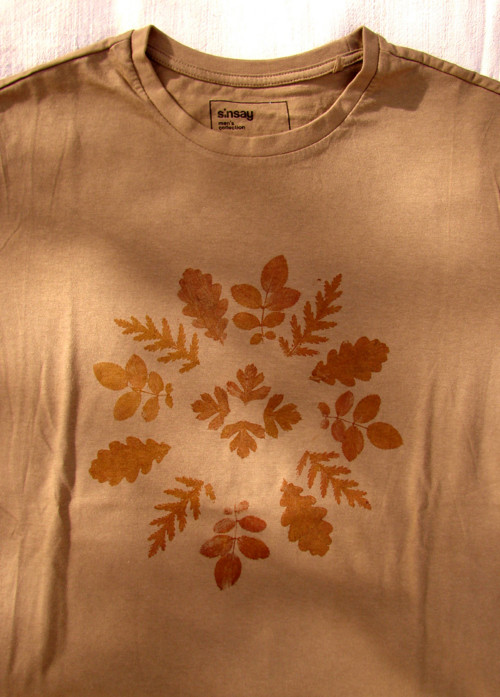 Botanické tričko: Listová mandala — foto 2
