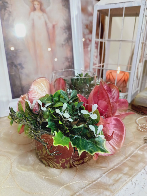 "Orchidejové vánoční aranžmá" — foto 5