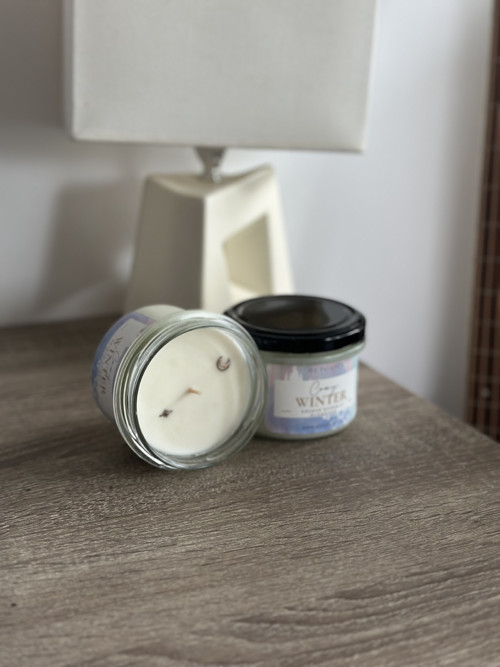 Sójová svíčka - cozy winter — foto 3