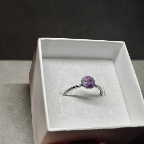 Květinový minimalistický prstýnek — foto 4