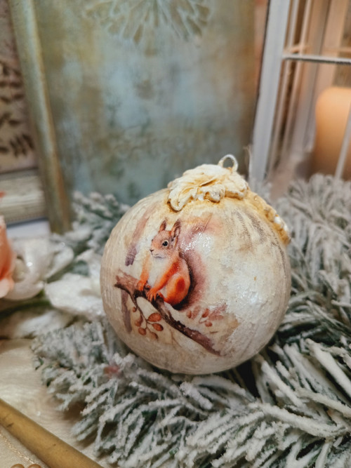 "Míval a veverka" ozdoba — foto 3