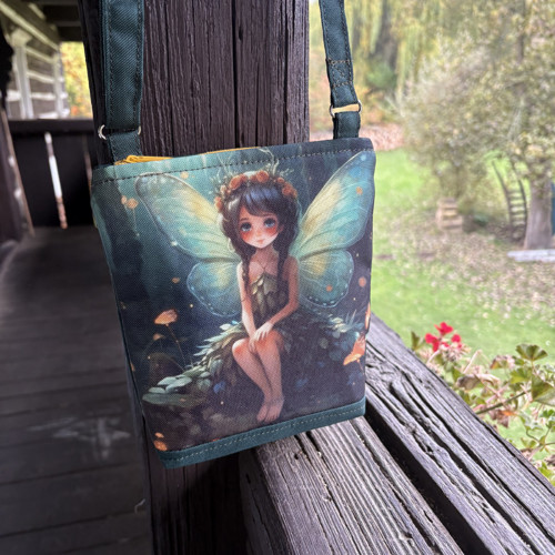 Víla se zelenou- mini kabelka — foto 3