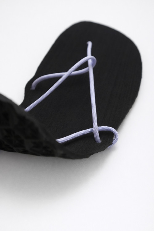 Sandály (černá x pastel lavander) — foto 3