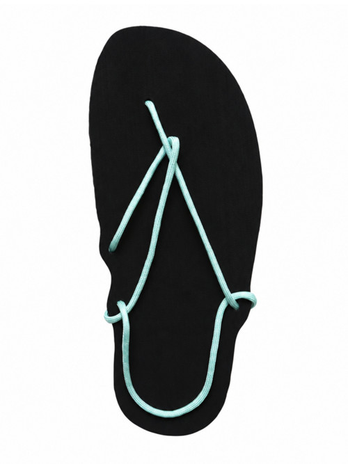 Sandály (černá x pastel mint) — foto 2