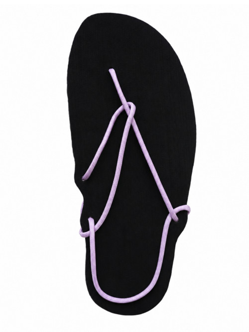 Sandály (černá x pastel purple) — foto 2