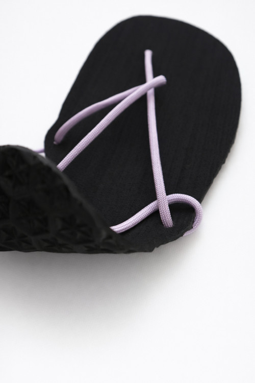Sandály (černá x pastel purple) — foto 3