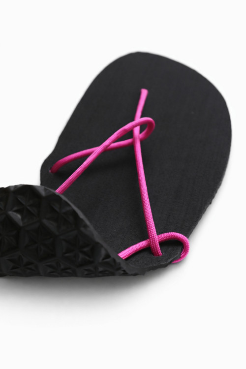 Sandály (černá x passion pink) — foto 3