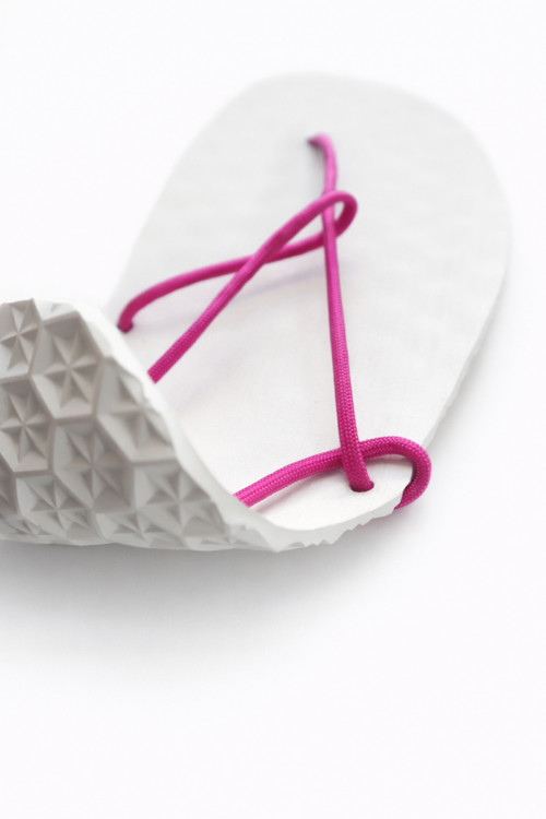 Sandály (bílá x passion pink) — foto 3