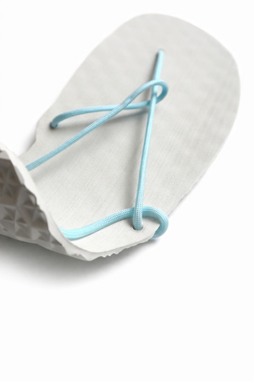 Sandály (bílá x pastel blue) — foto 3