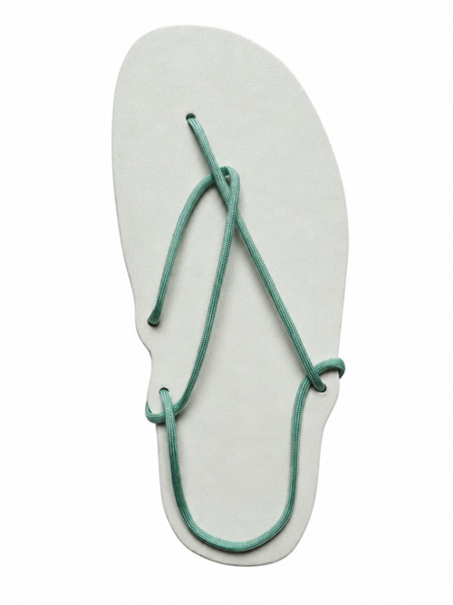 Sandály (bílá x pastel green) — foto 2