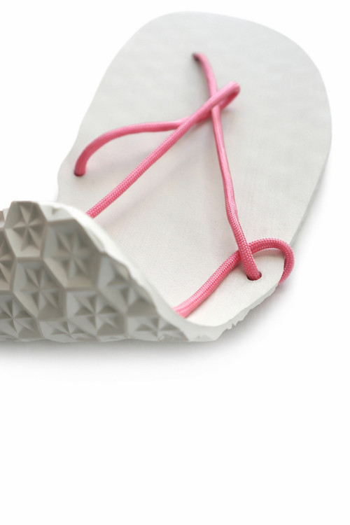 Sandály (bílá x pastel pink) — foto 3