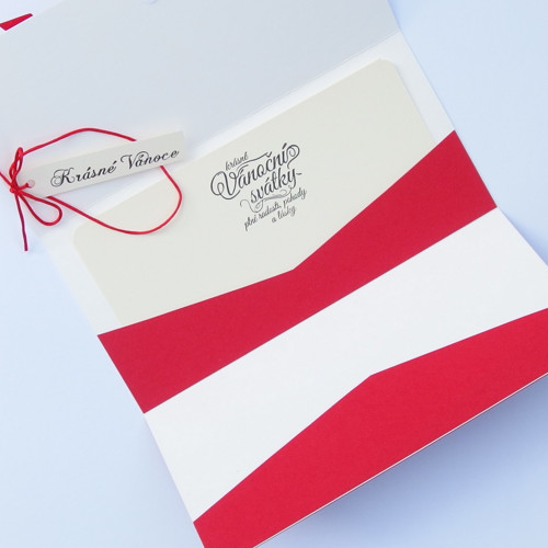 Dárková obálka vánoční - č.3823 — foto 2