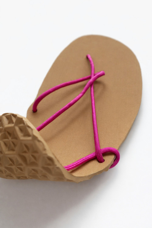 Sandály (béžová x passion pink) — foto 3