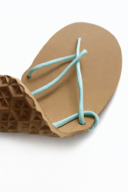 Sandály (béžová x pastel mint) — foto 3