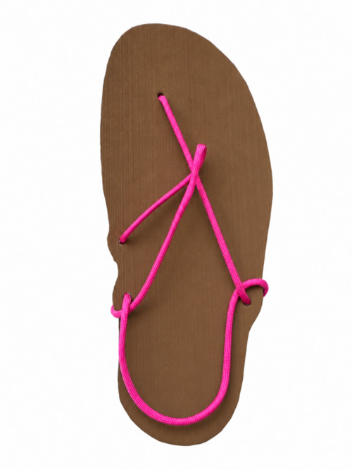 Sandály (hnědá x passion pink) — foto 2