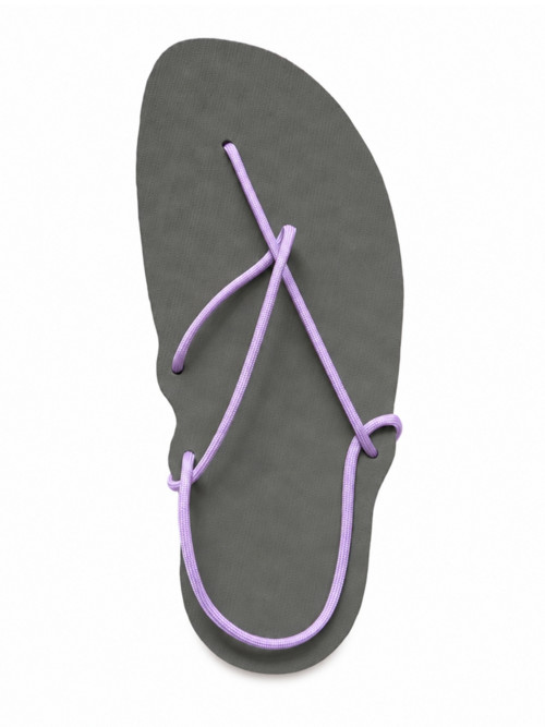 Sandály (šedá x pastel purple) — foto 2