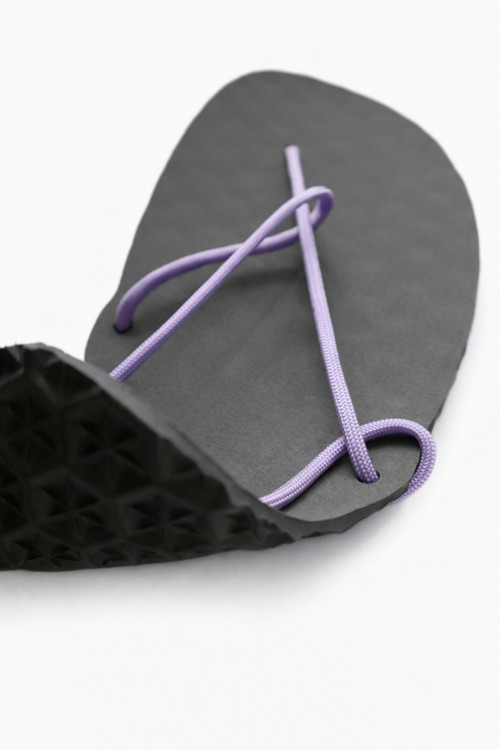 Sandály (šedá x pastel purple) — foto 3