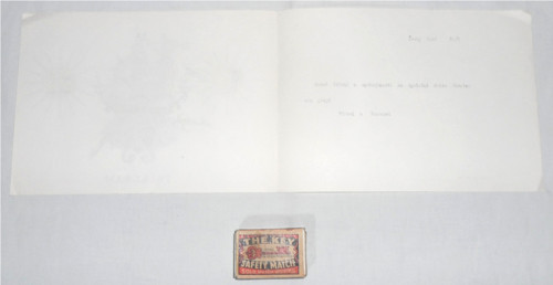 Přání svatební, TELEGRAM dvojlist, 1973 — foto 3