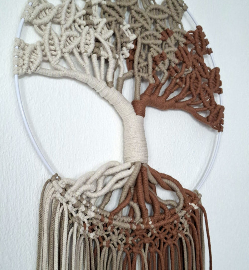 Strom života macramé — foto 2