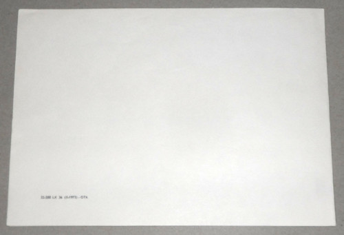 Přání svatební, TELEGRAM dvojlist, 1973 — foto 3