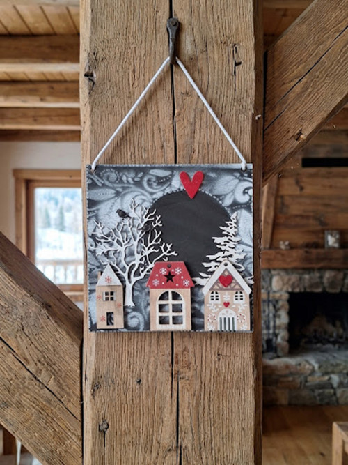 Cedulka - Zimní se srdíčkem — foto 6