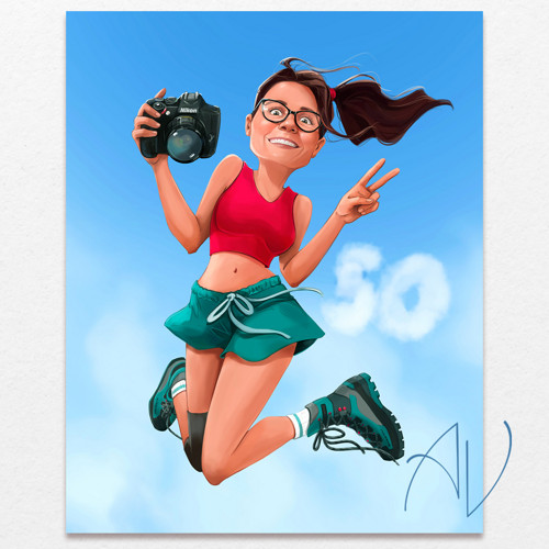 1 Osoba 》karikatúra — foto 2