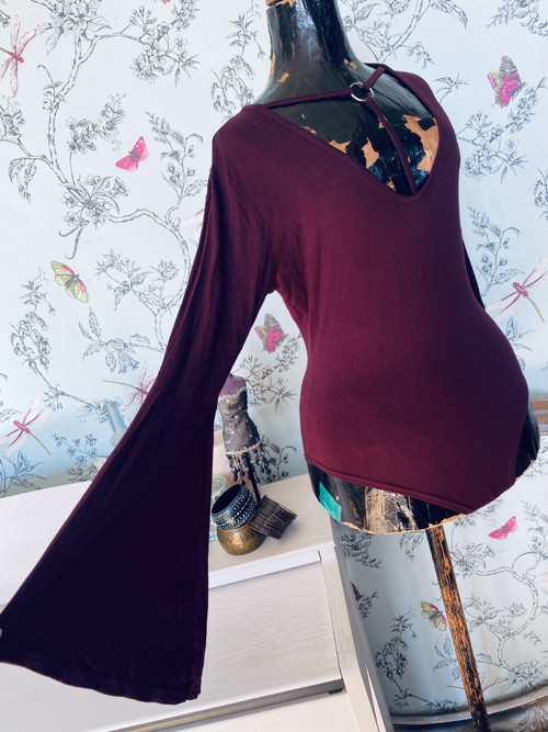 Body rafinované vínové — foto 4