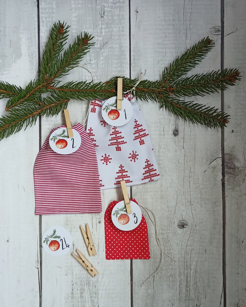 Čekání na Ježíška - adventní pytlíčky — foto 6