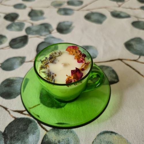 Sojová svíčka. Eukalypt a Levandule. — foto 4