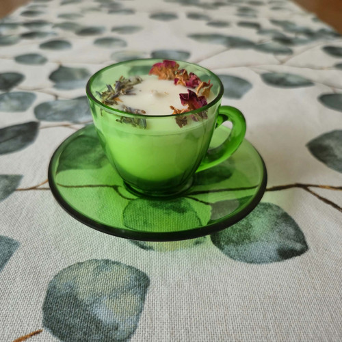 Sojová svíčka. Eukalypt a Levandule. — foto 3