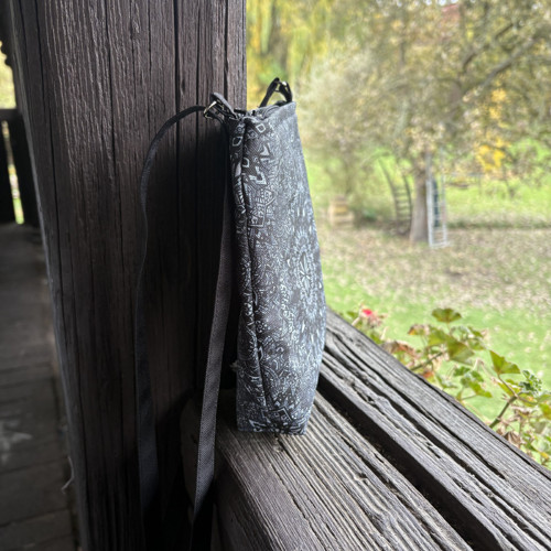 Šedočerné mandaly - mini kabelka — foto 4