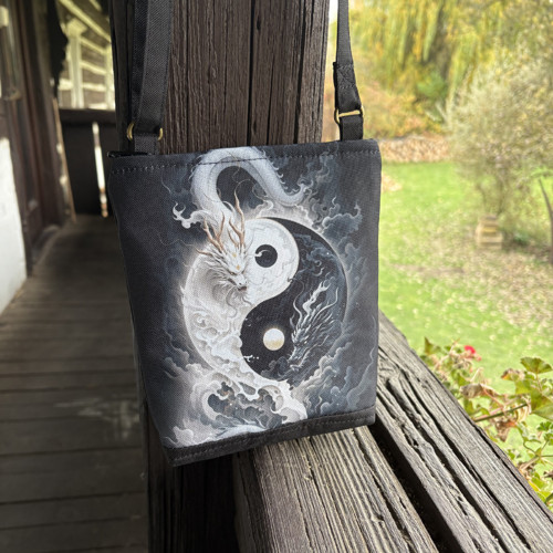 Jin jang - mini kabelka — foto 2