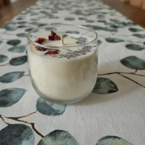 Sojová svíčka. Eukalypt a Levandule. — foto 2