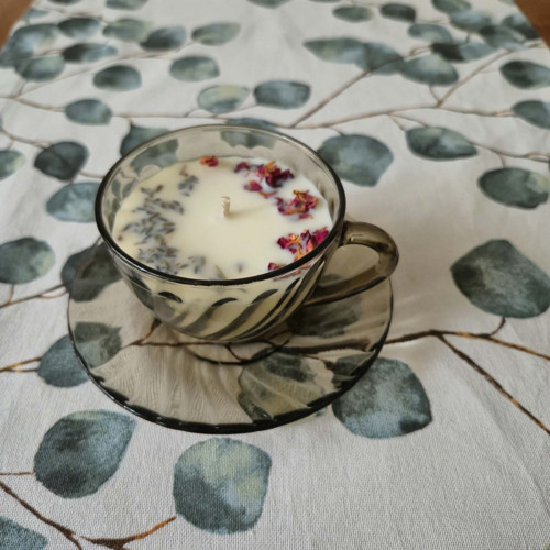 Sojová svíčka. Eukalypt a Levandule. — foto 2