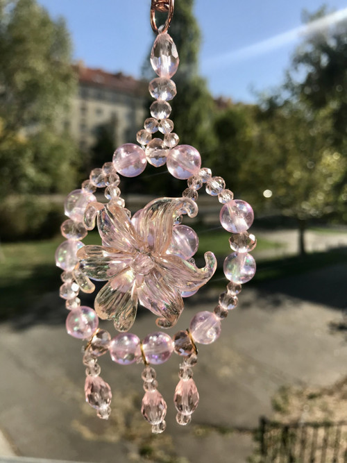 Prívesok Pink Sun Catcher — foto 5