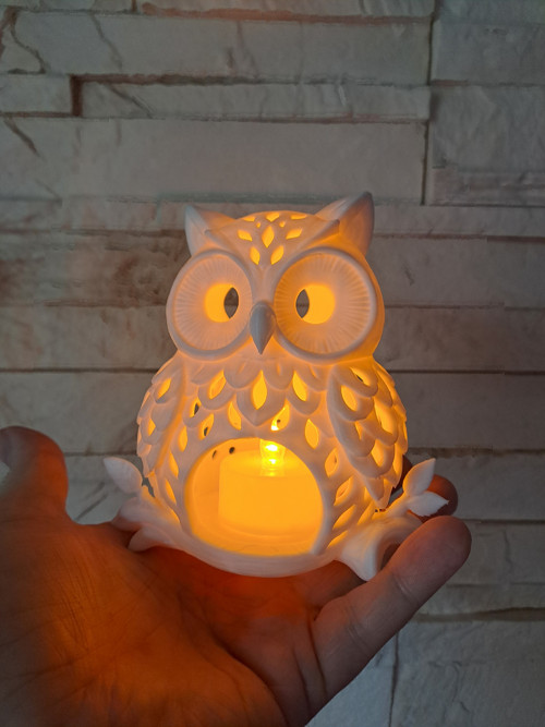 Sovička na LED svíčku — foto 2