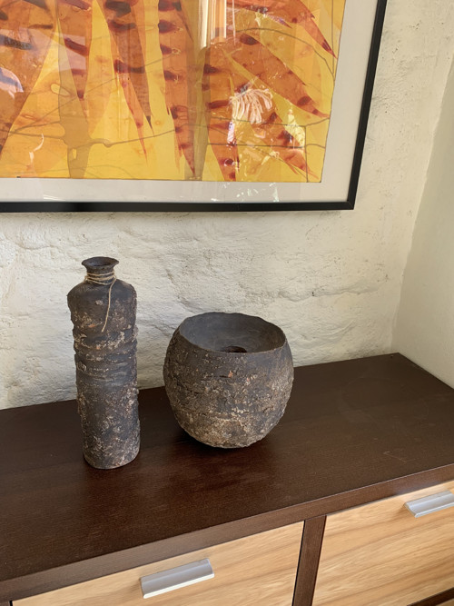 Keramická váza wabi sabi — foto 6