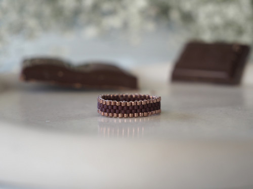 Prsten Miyuki "Mocha" — foto 3