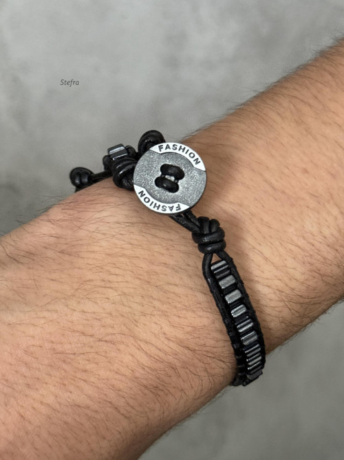 Leather & hematite 2 - (nejen) pro pány — foto 3