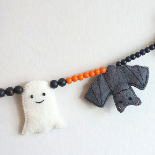 Halloween - netopýří girlanda — foto 4
