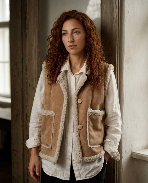 Teddy plyšová vesta — foto 2