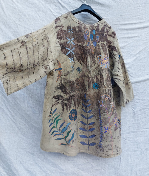 Lněná košile ekoprint velikost 50 — foto 4