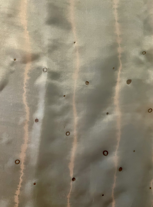 Hedvábná šála ecoprint — foto 3